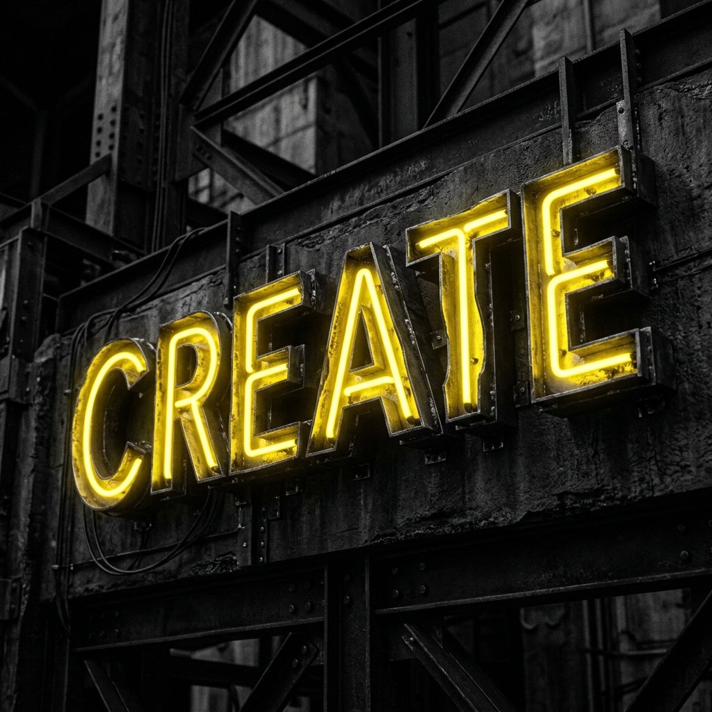 Letras 3D Neon